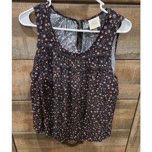 Floral tank top